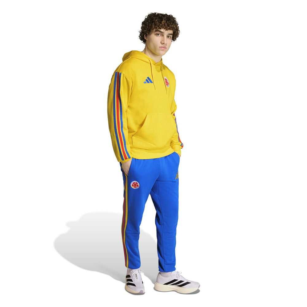Adidas Colombia National Team FIFA x World Cup Alphaskin Fleece Hoodie - Yellow