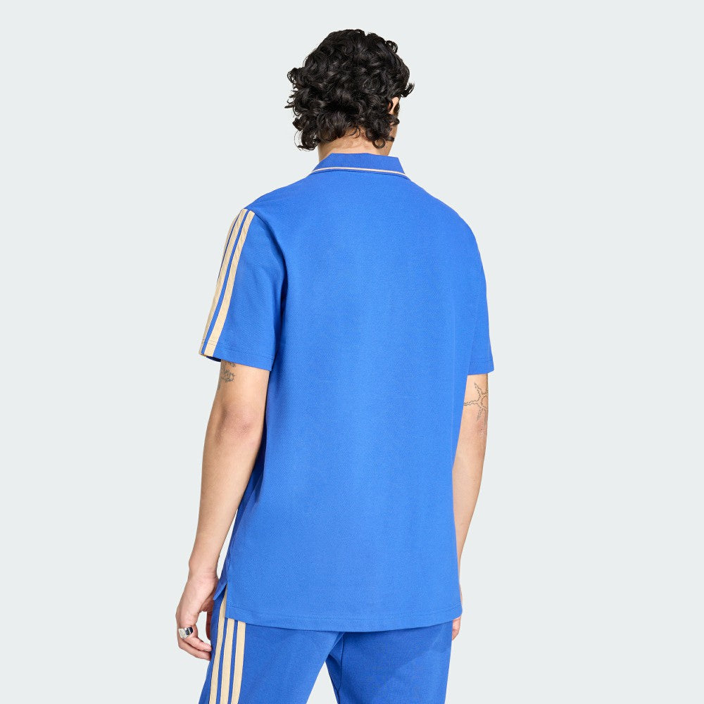 Adidas Italy National Team FIFA x World Cup Alphaskin Polo - Blue