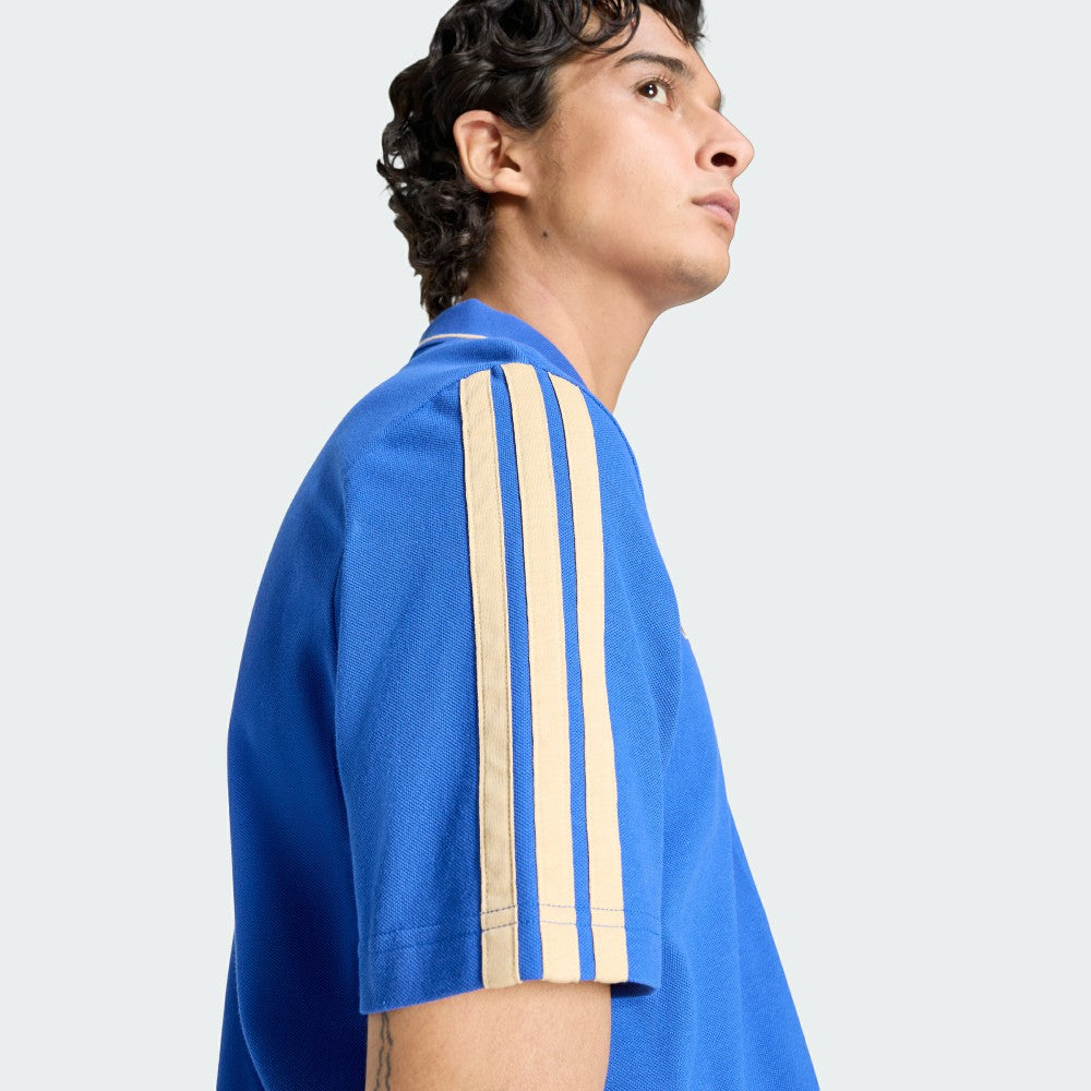 Adidas Italy National Team FIFA x World Cup Alphaskin Polo - Blue