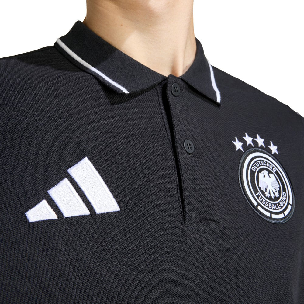 Adidas Germany National Team FIFA x World Cup Alphaskin Polo - Black