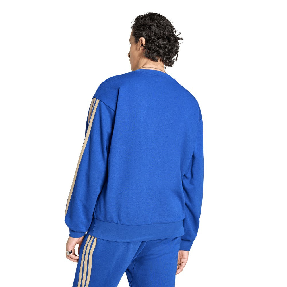 Adidas Italy National Team FIFA x World Cup Alphaskin Crewneck Sweatshirt - Blue