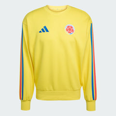 Adidas Colombia National Team FIFA x World Cup Alphaskin Crewneck Sweatshirt - Yellow