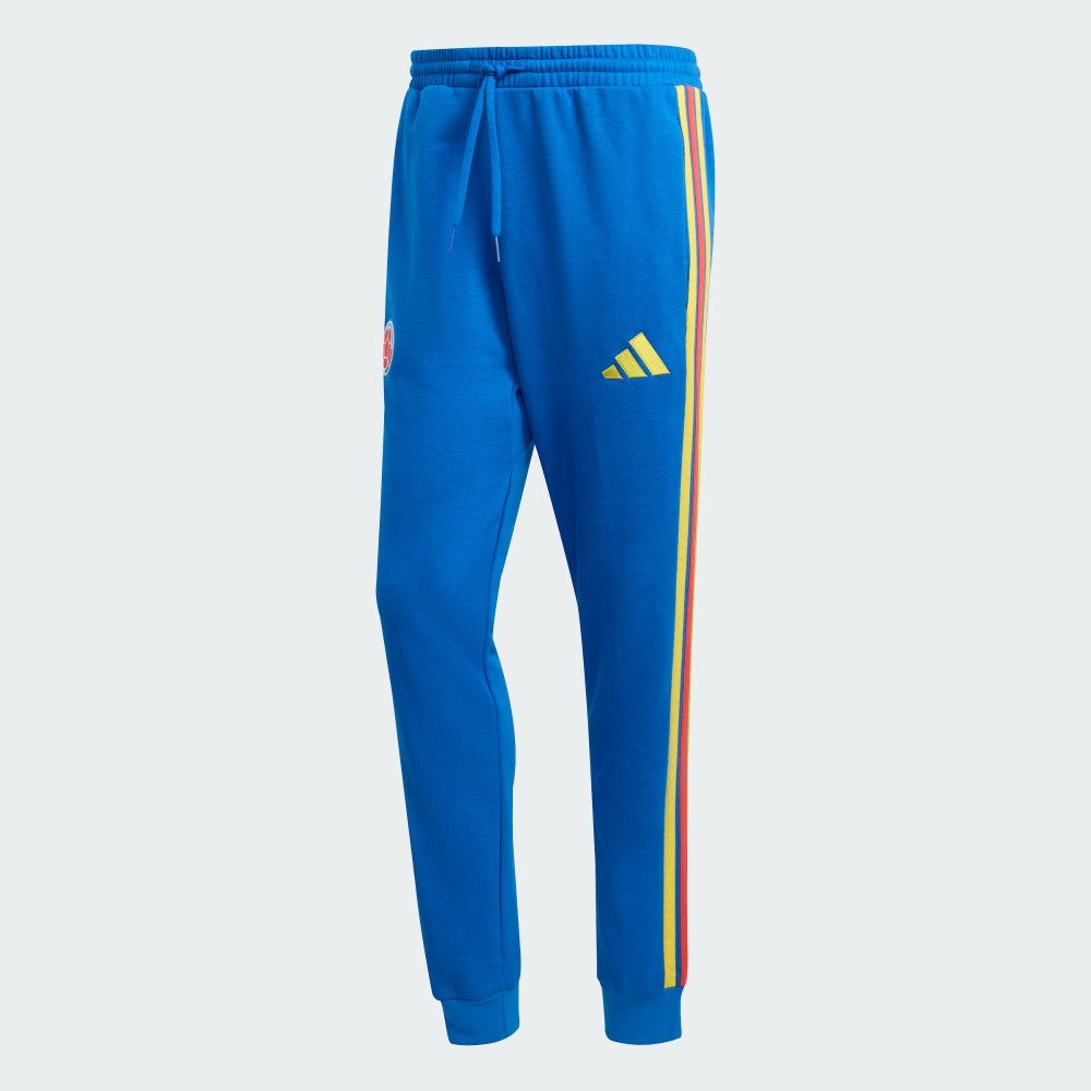 Adidas Colombia National Team FIFA x World Cup Alphaskin Fleece Pants - Blue