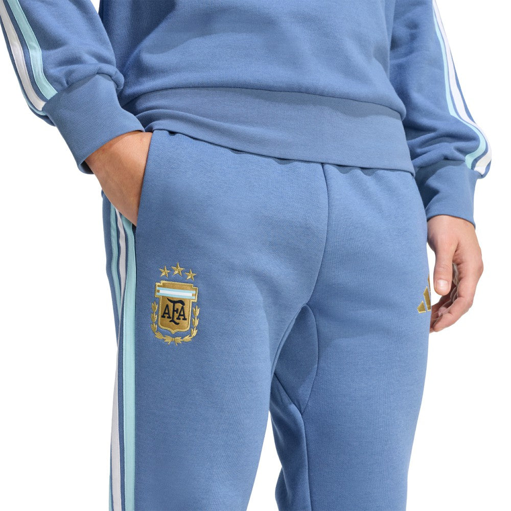 Adidas Argentina National Team FIFA x World Cup Alphaskin Fleece Pants - Blue
