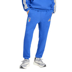 Adidas Italy National Team Alphaskin Fleece Pants - Blue