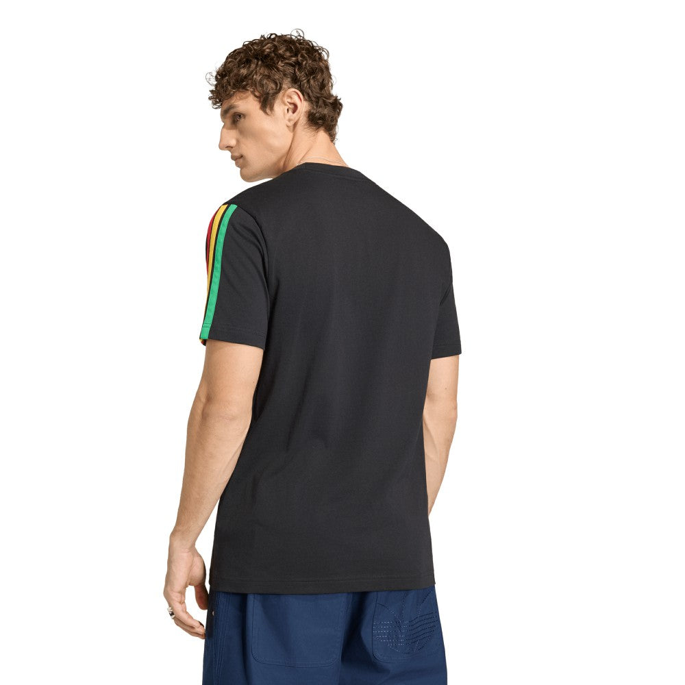 Adidas Jamaica National Team Alphaskin T-Shirts - Black