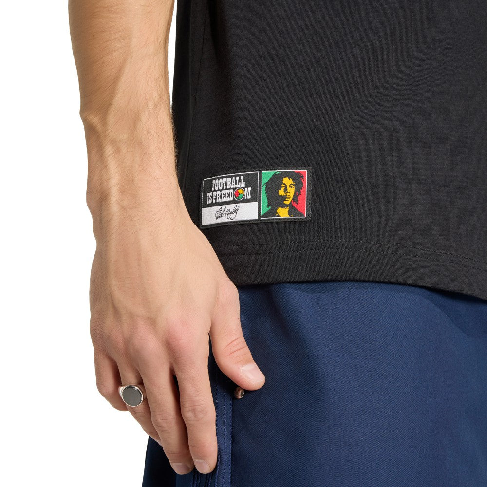 Adidas Jamaica National Team Alphaskin T-Shirts - Black