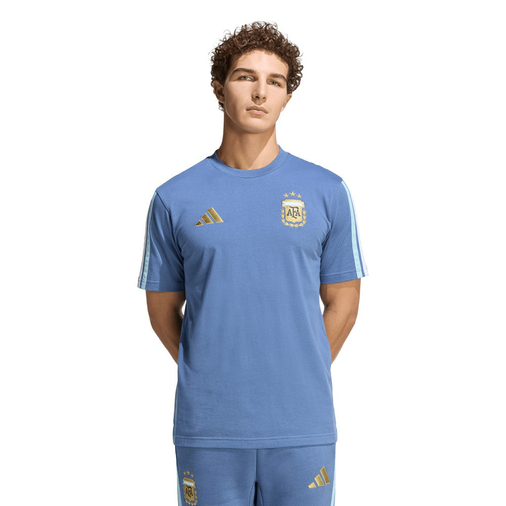 Adidas Argentina National Team FIFA x World Cup Alphaskin T-Shirts - Blue
