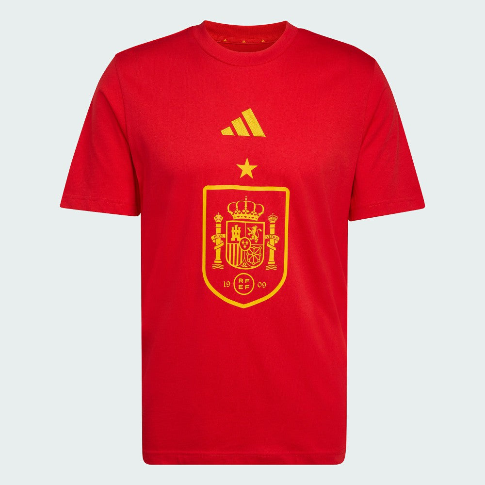 Adidas Spain National Team FIFA x World Cup Alphaskin Graphic T-Shirts - Red