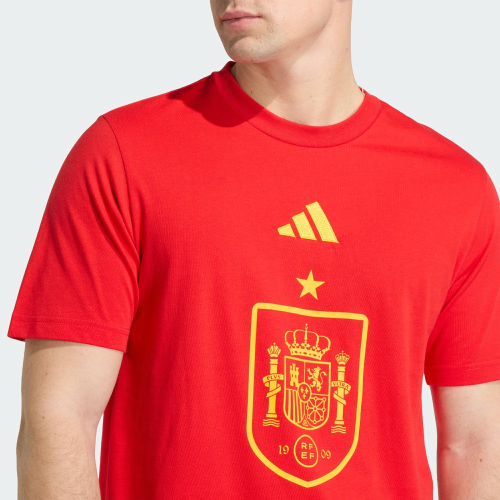 Adidas Spain National Team FIFA x World Cup Alphaskin Graphic T-Shirts - Red