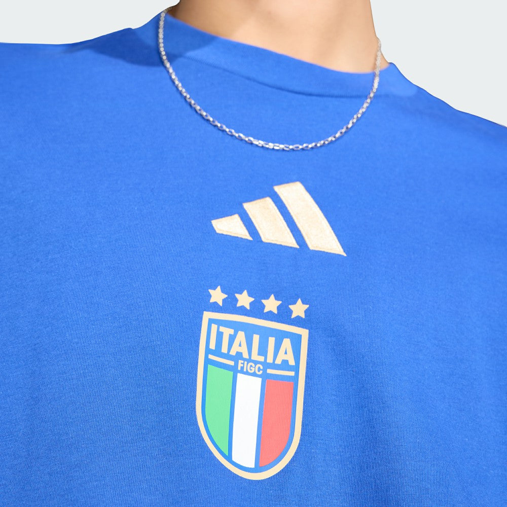 Adidas Italy National Team FIFA x World Cup Alphaskin Graphic T-Shirts - Royal