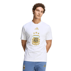 Adidas Argentina National Team FIFA x World Cup Alphaskin Graphic T-Shirts - White