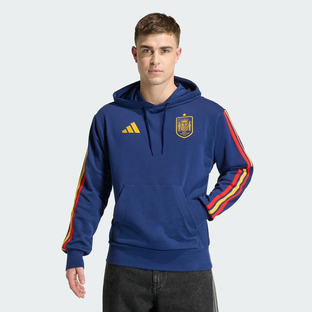 Adidas Spain National Team FIFA x World Cup 2026 Alphaskin Tri-Blend Hoodie - Navy