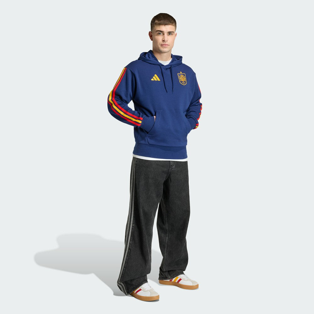 Adidas Spain National Team FIFA x World Cup 2026 Alphaskin Tri-Blend Hoodie - Navy