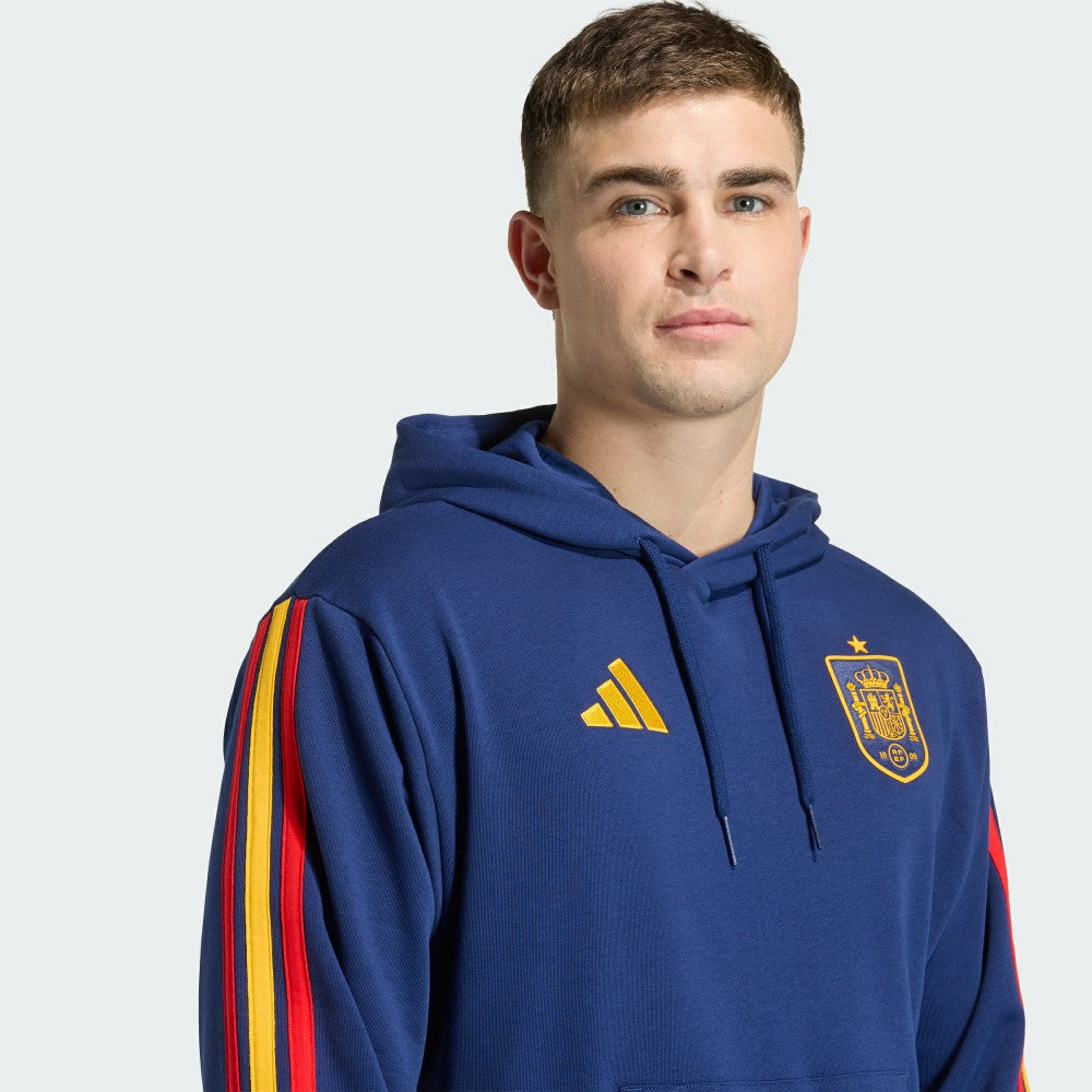 Adidas Spain National Team FIFA x World Cup 2026 Alphaskin Tri-Blend Hoodie - Navy