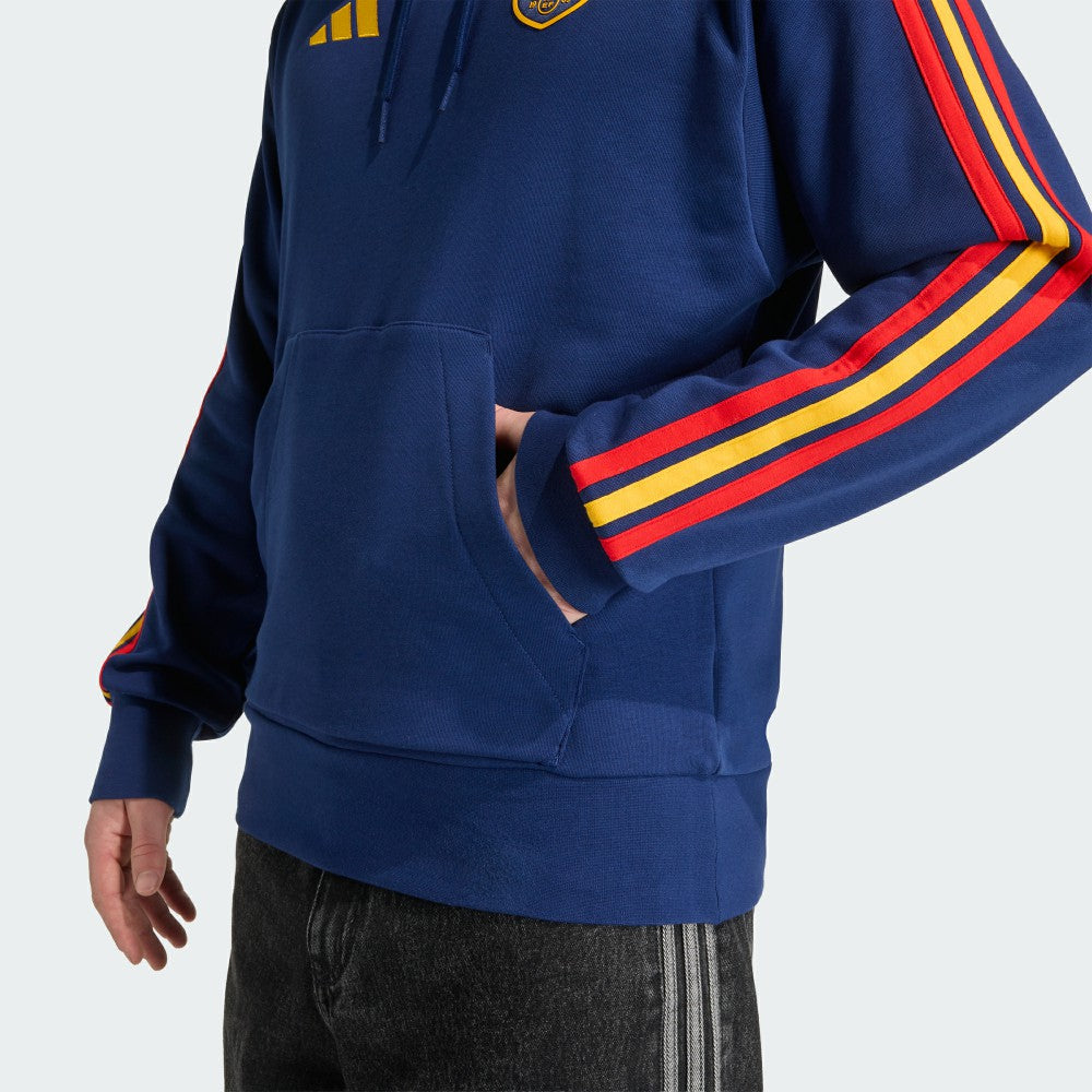Adidas Spain National Team FIFA x World Cup 2026 Alphaskin Tri-Blend Hoodie - Navy