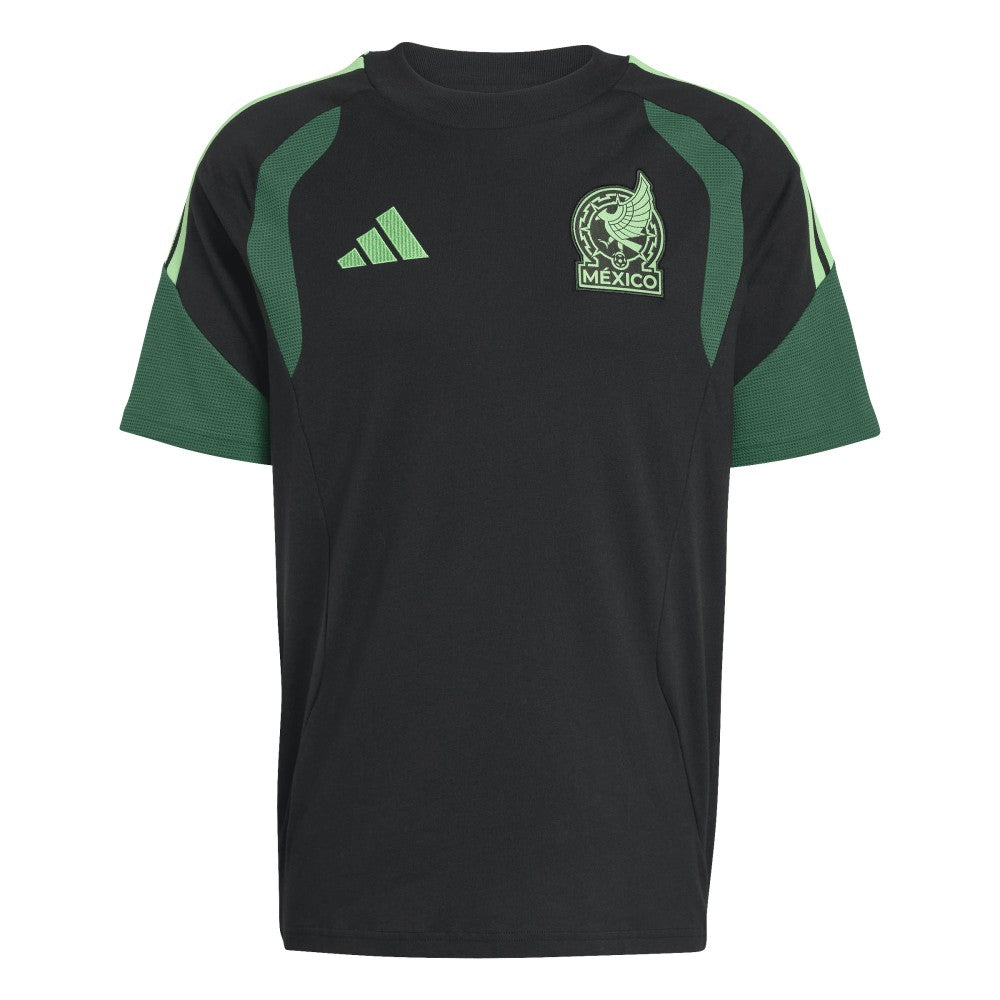 Adidas Mexico National Team FIFA x World Cup Tiro Sweat Raglan T-Shirts - Black