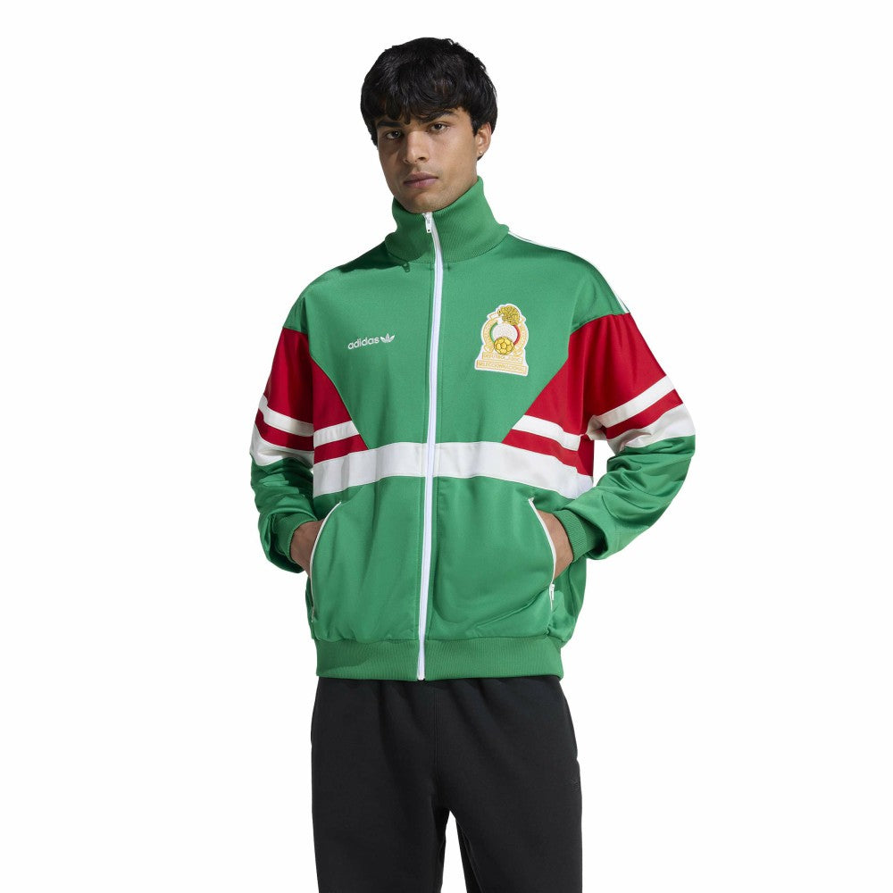 Adidas Mexico National Team 1986 Bringback Full-Zip Track Top - Green