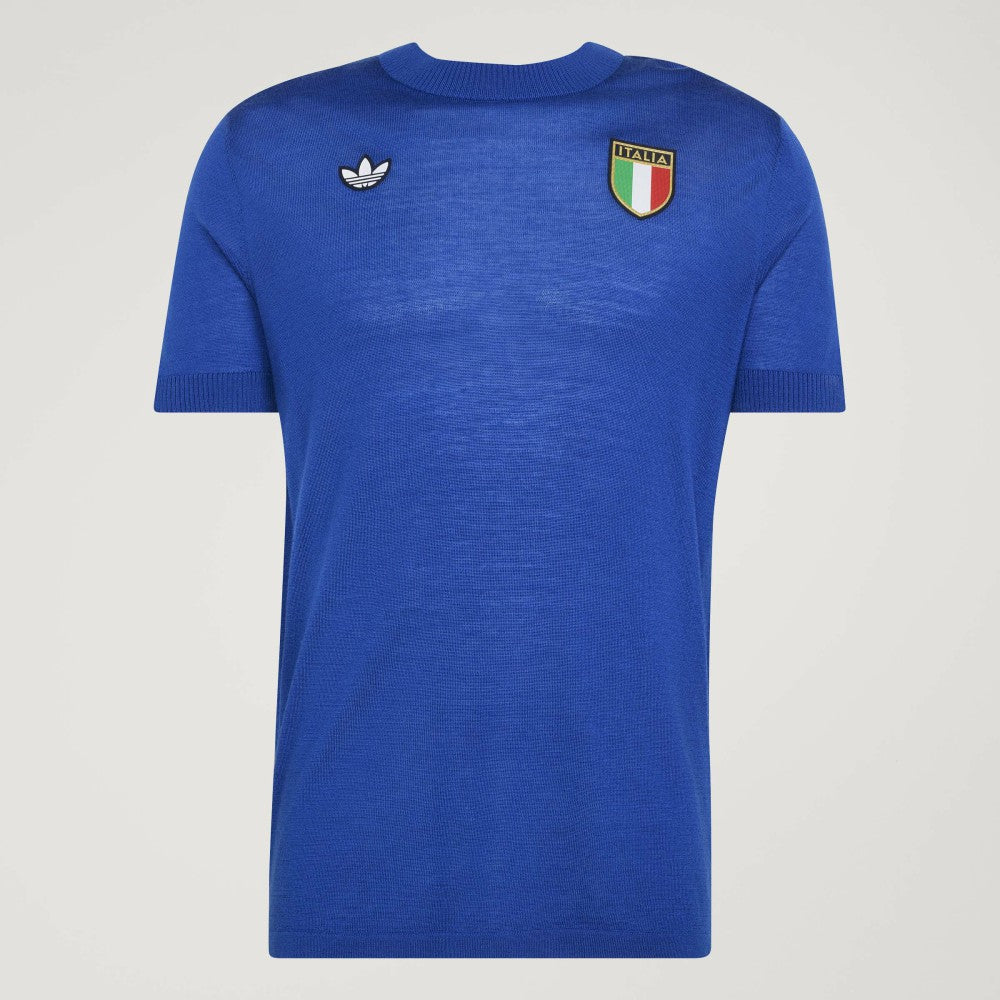 Adidas Italy National Team 1970s Fashion Jerseys - Blue