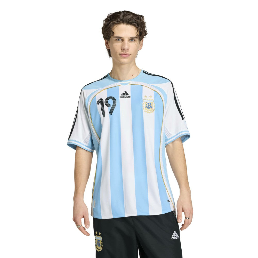 Adidas Lionel Messi Argentina National Team 2006 Bringback Home Jerseys - White