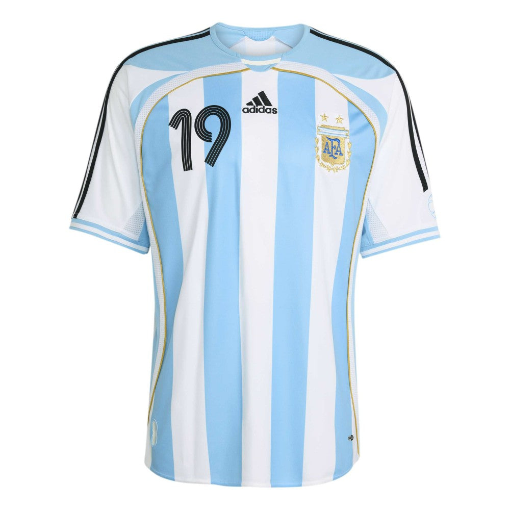 Adidas Lionel Messi Argentina National Team 2006 Bringback Home Jerseys - White