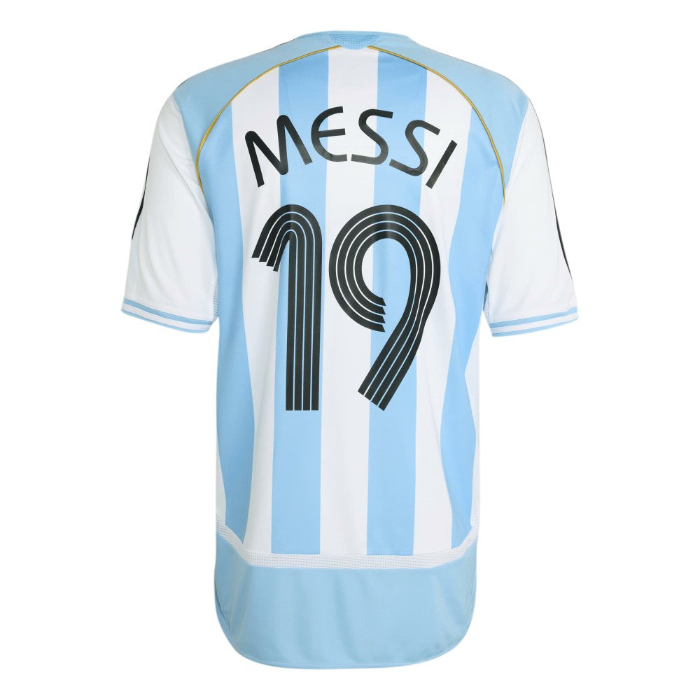 Adidas Lionel Messi Argentina National Team 2006 Bringback Home Jerseys - White