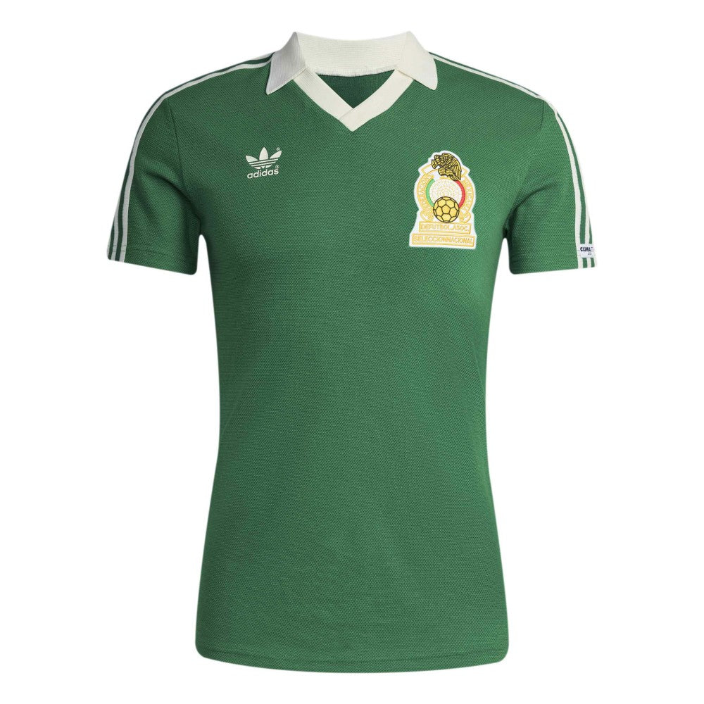 Adidas Mexico National Team 1986 Bringback Home Jerseys - Green