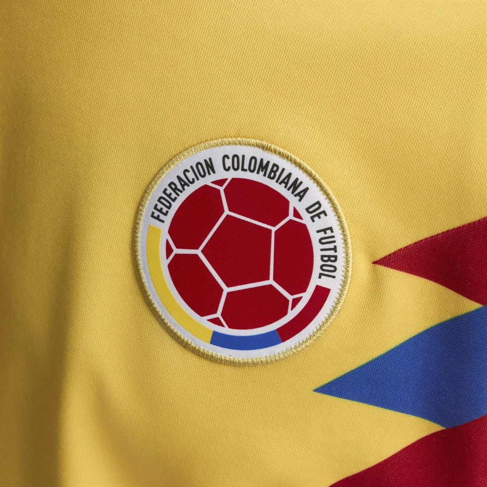 Adidas Colombia National Team 1990 Bringback Home Jerseys - Yellow