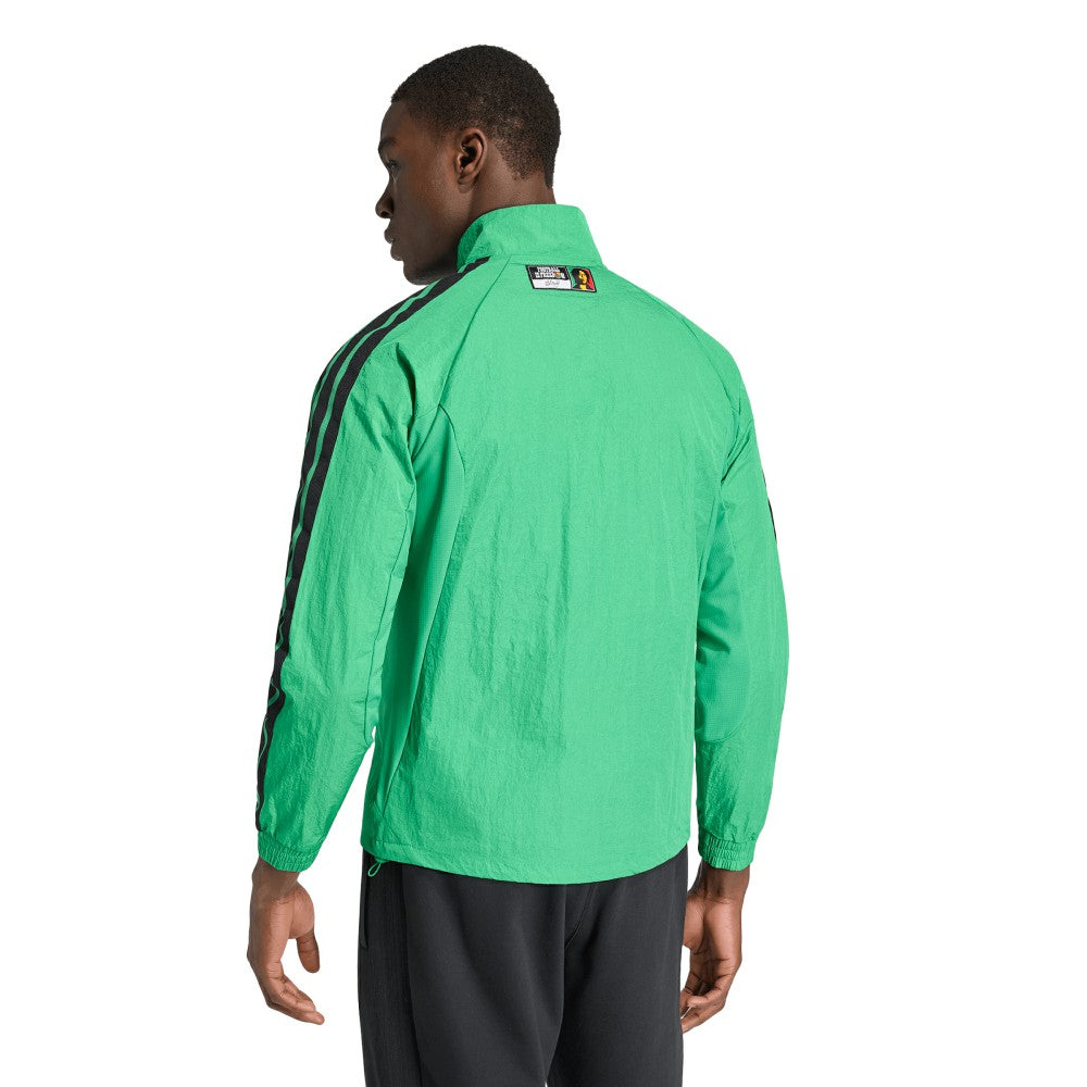 Adidas Jamaica National Team Anthem Full-Zip Jacket - Green