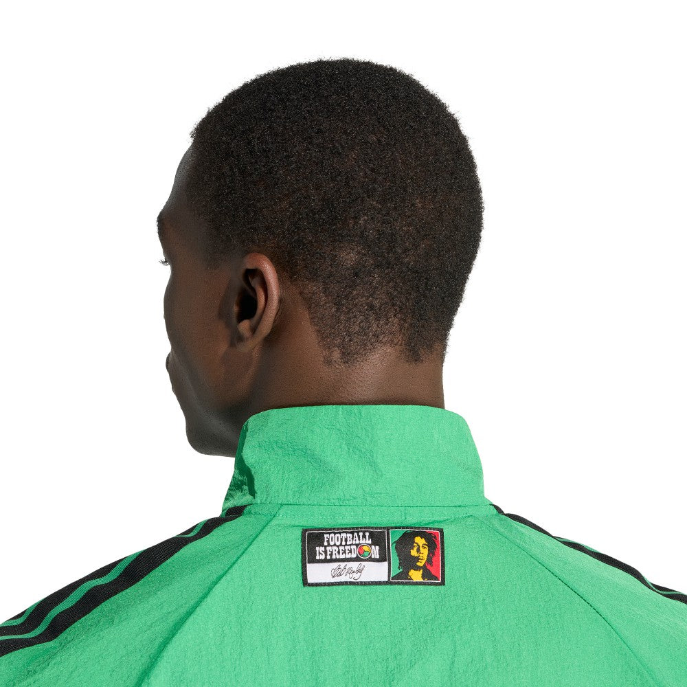 Adidas Jamaica National Team Anthem Full-Zip Jacket - Green
