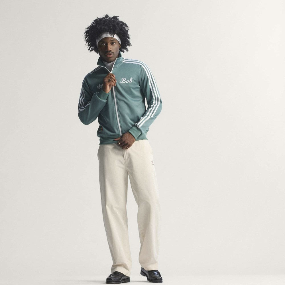 Adidas Jamaica National Team x Bob Marley Full-Zip Track Jacket - Green