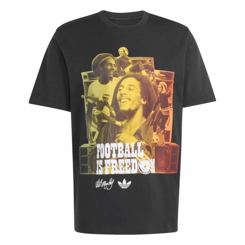 Adidas Jamaica National Team x Bob Marley Originals T-Shirts - Black