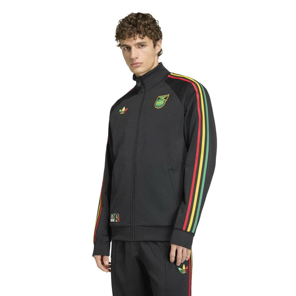 Adidas Jamaica National Team Originals Full-Zip Track Jacket - Black