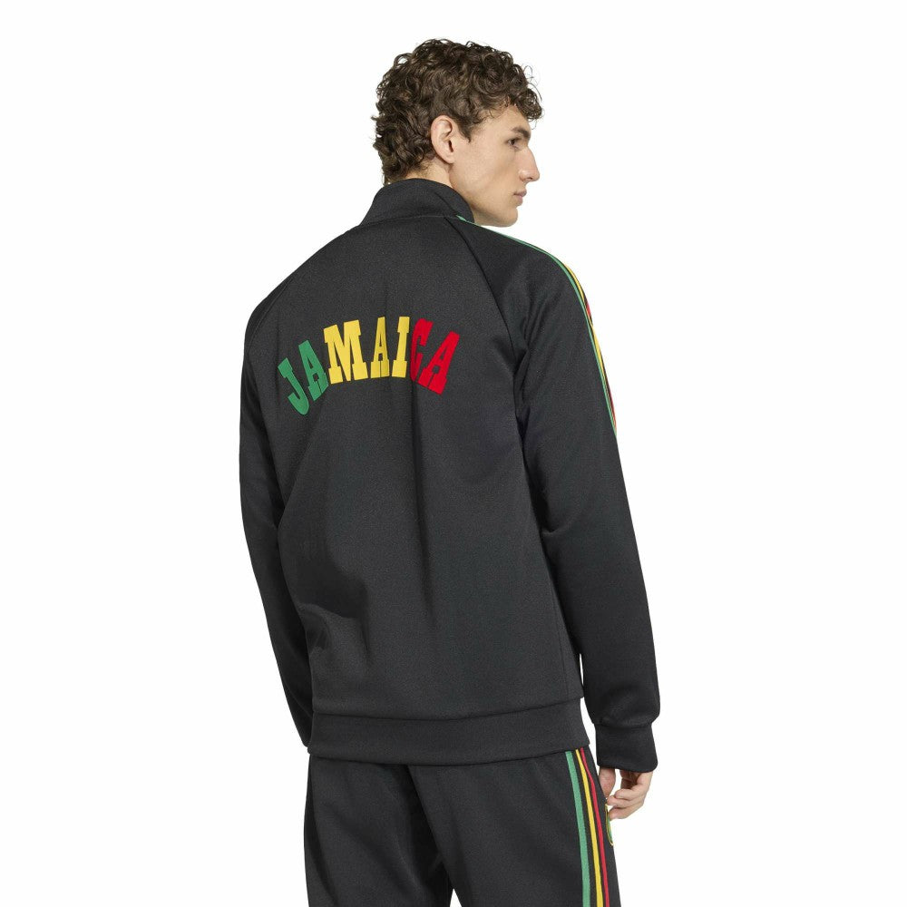 Adidas Jamaica National Team Originals Full-Zip Track Jacket - Black
