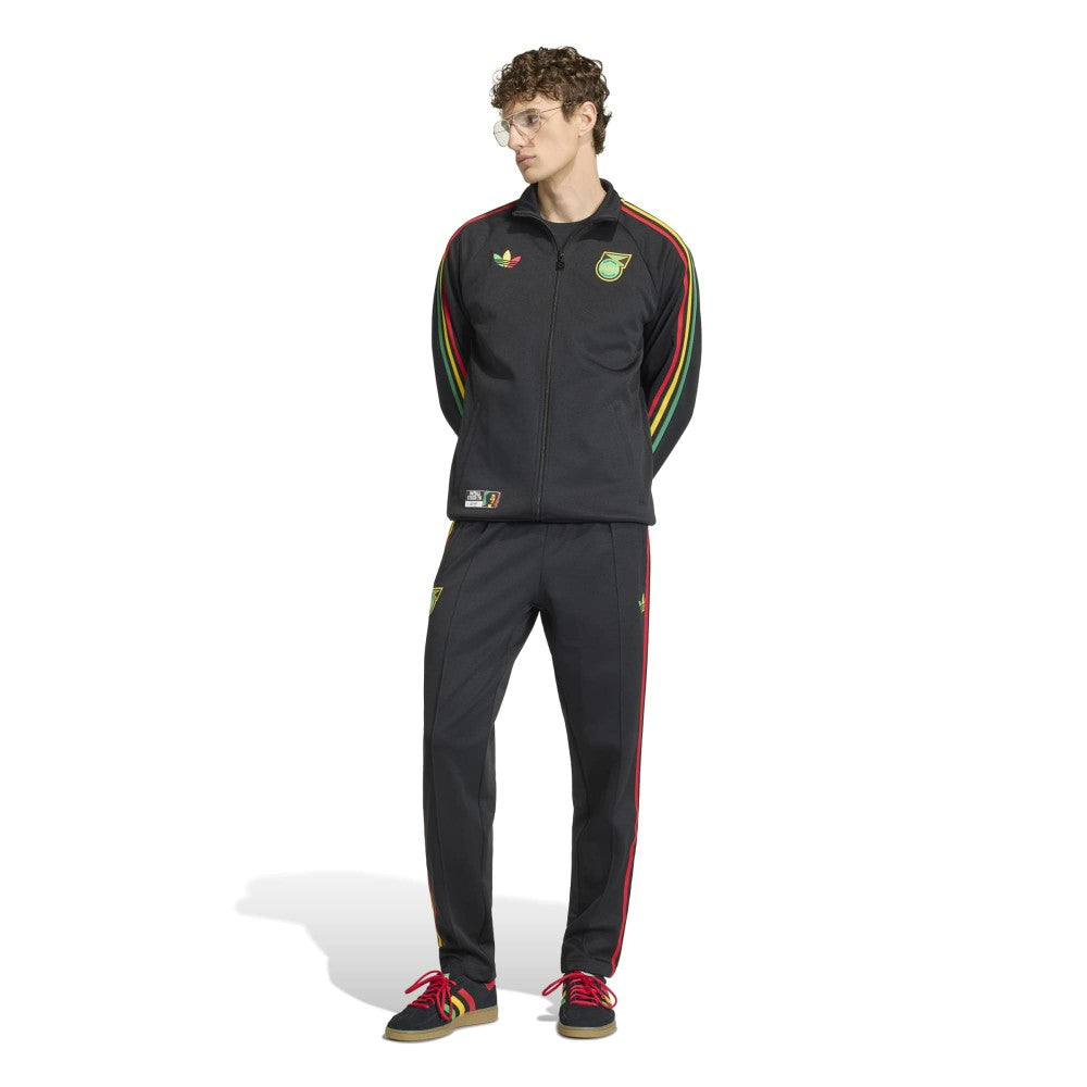 Adidas Jamaica National Team Originals Full-Zip Track Jacket - Black
