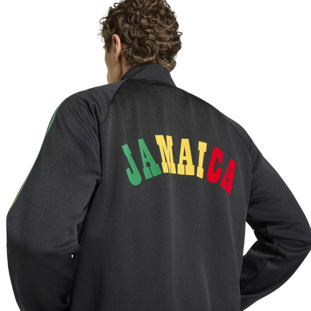 Adidas Jamaica National Team Originals Full-Zip Track Jacket - Black