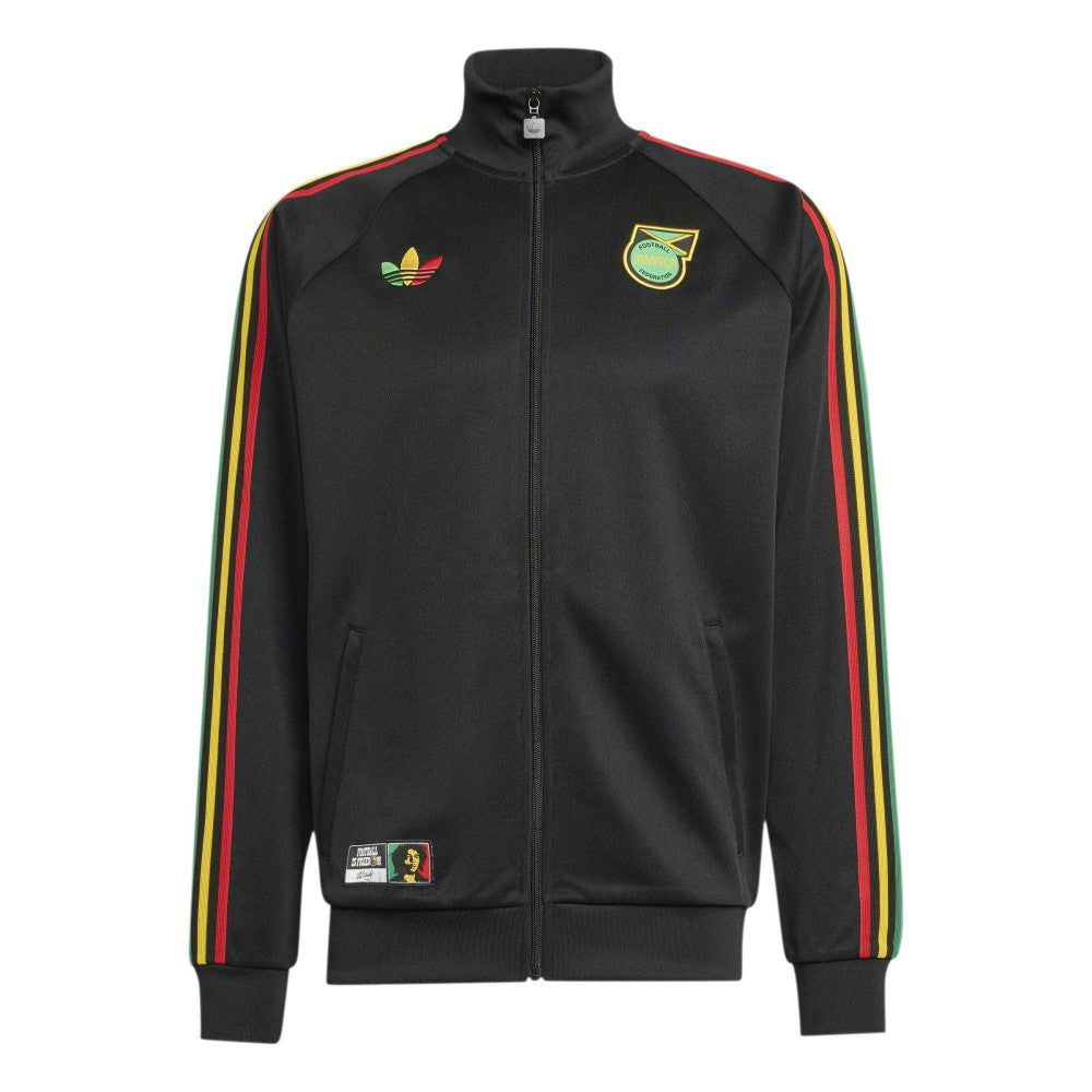 Adidas Jamaica National Team Originals Full-Zip Track Jacket - Black