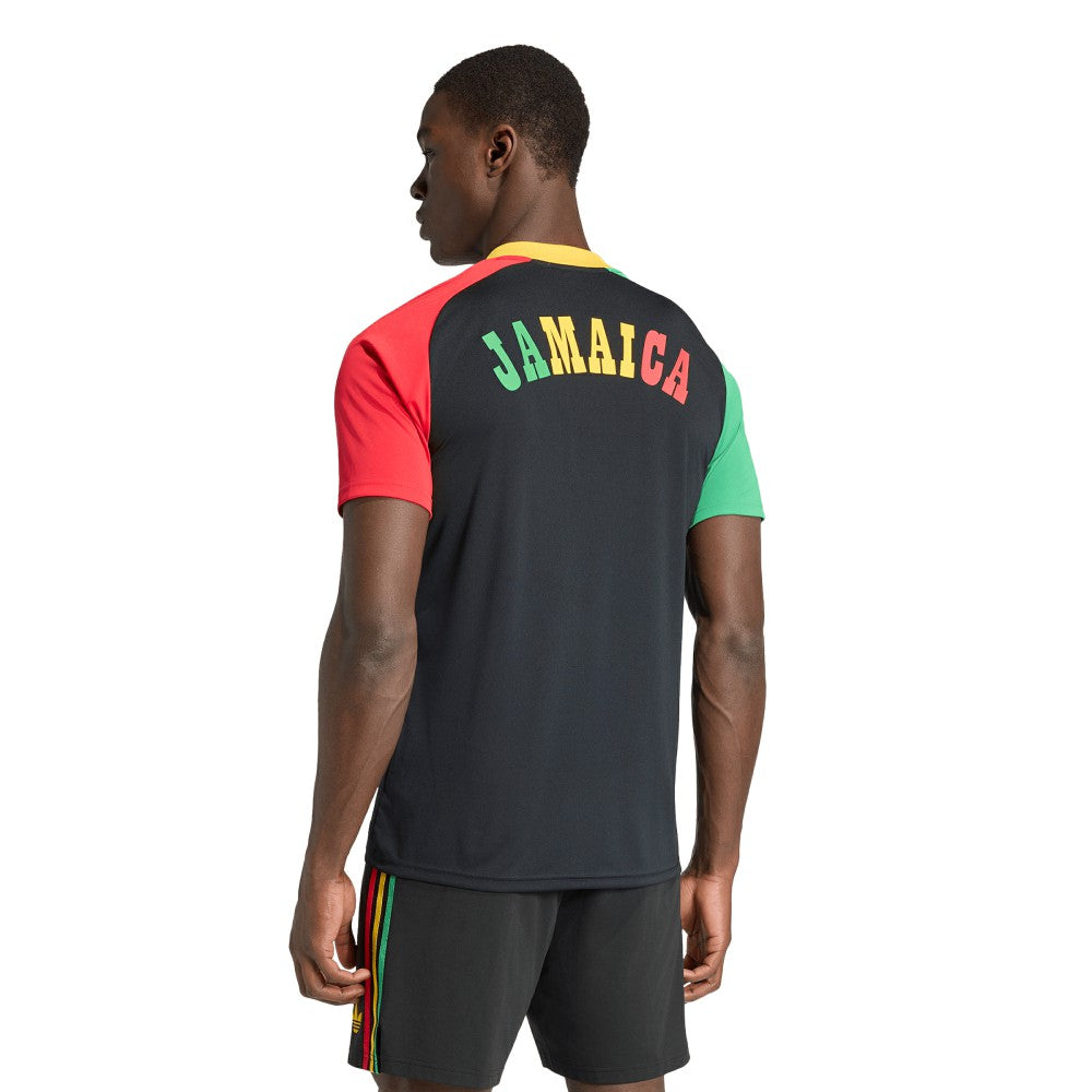 Adidas Jamaica National Team 2026 Pre-Match Training Jerseys - Black