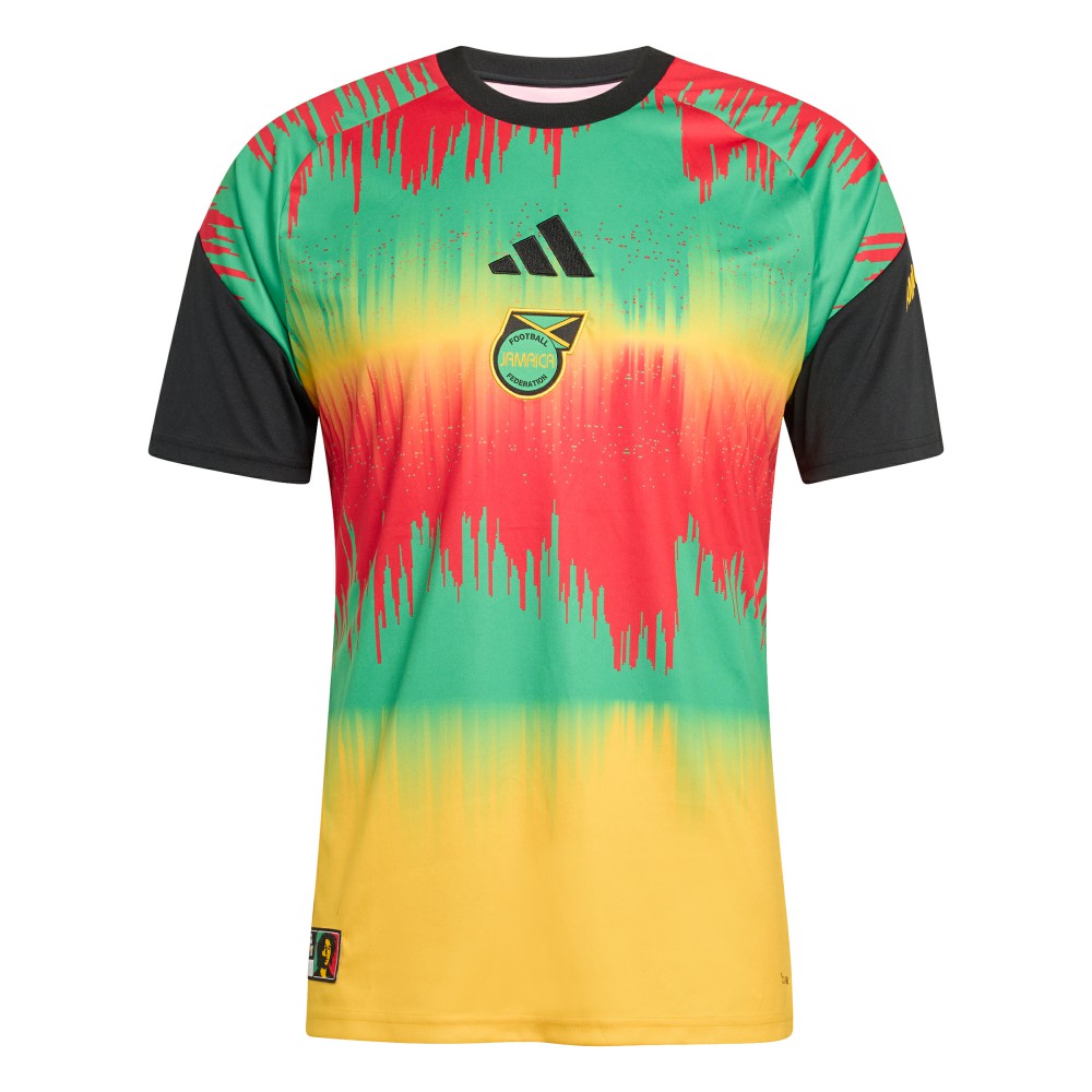 Adidas Jamaica National Team 2026 Pre-Match Training Jerseys - Green
