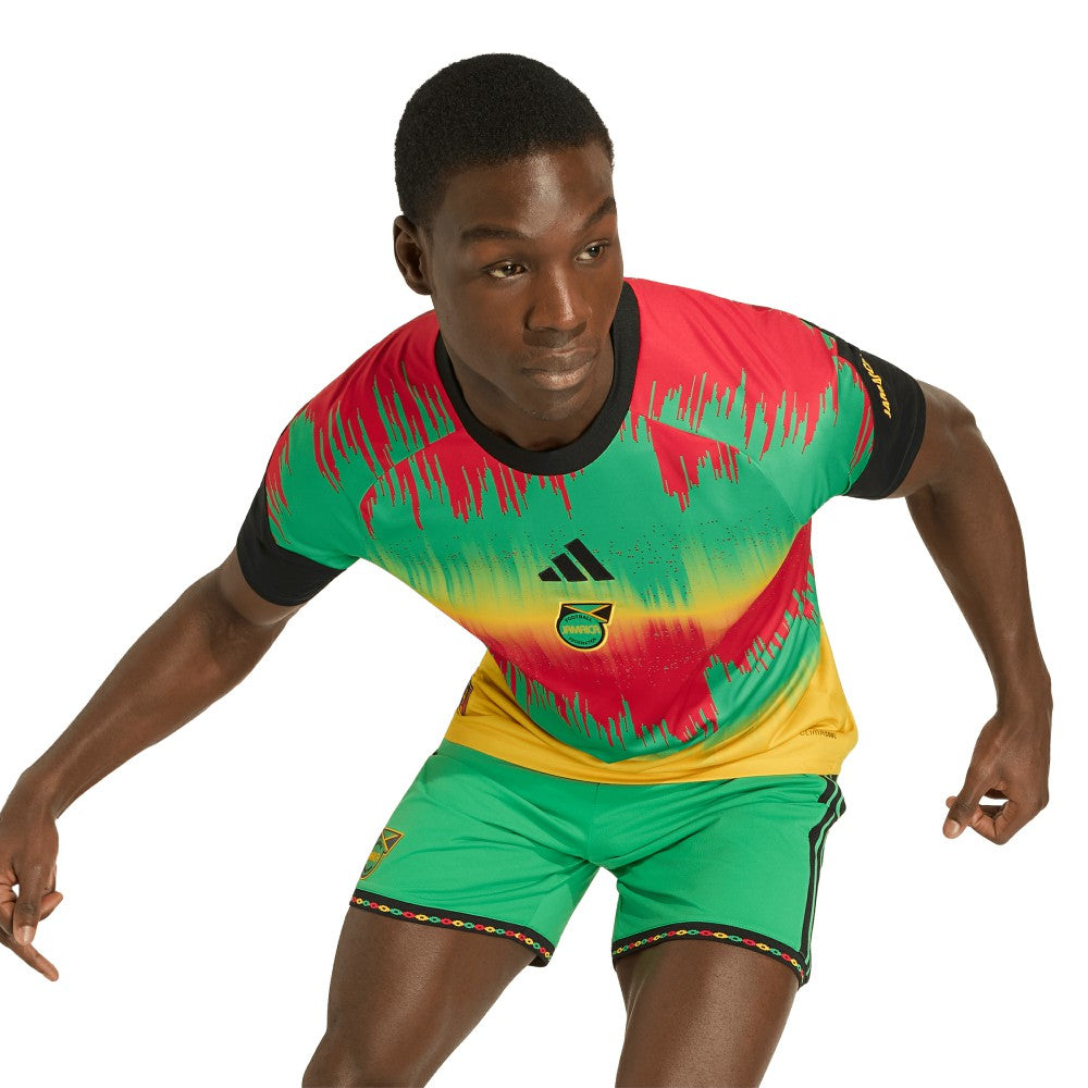 Adidas Jamaica National Team 2026 Pre-Match Training Jerseys - Green