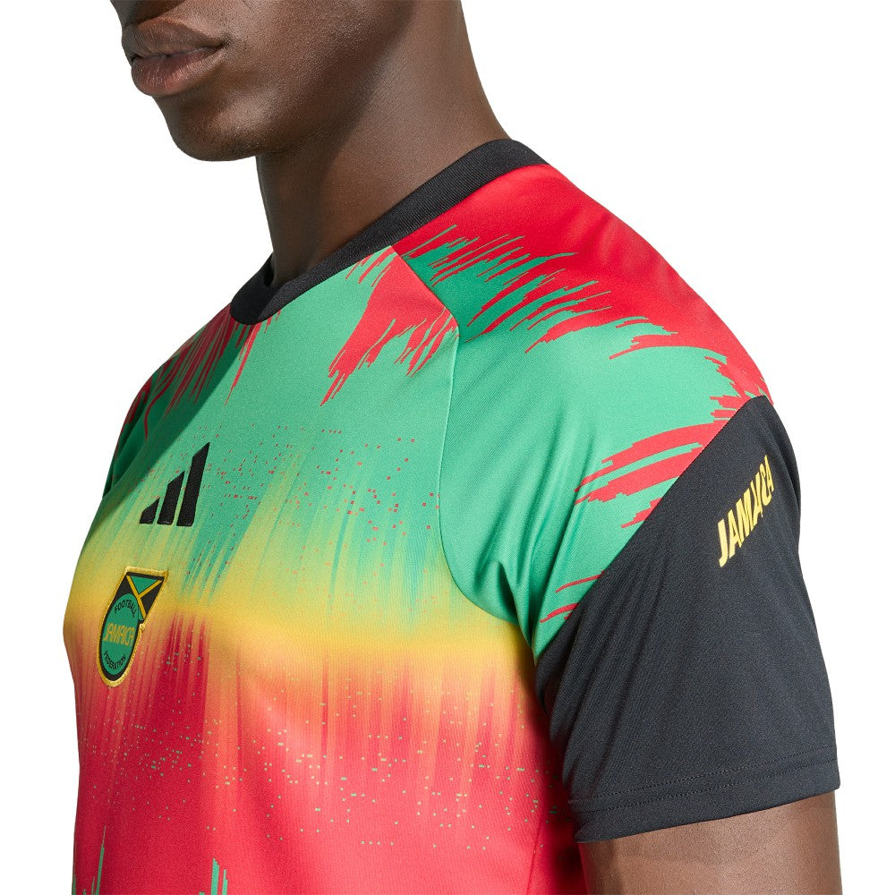 Adidas Jamaica National Team 2026 Pre-Match Training Jerseys - Green