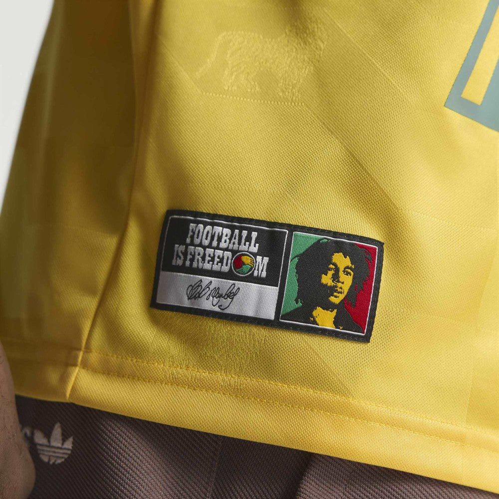Adidas Jamaica National Team x Bob Marley Originals Fashion Jerseys - Yellow