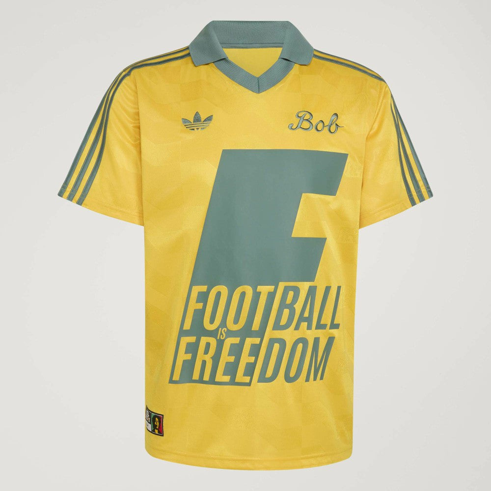 Adidas Jamaica National Team x Bob Marley Originals Fashion Jerseys - Yellow