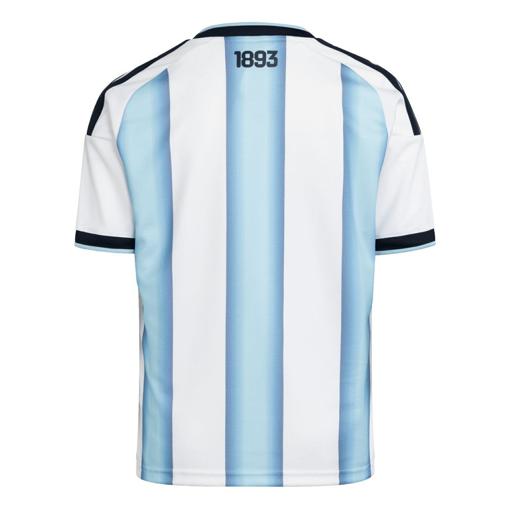 Adidas Argentina National Team Youth FIFA x World Cup 2026 Home Replica Jerseys - White