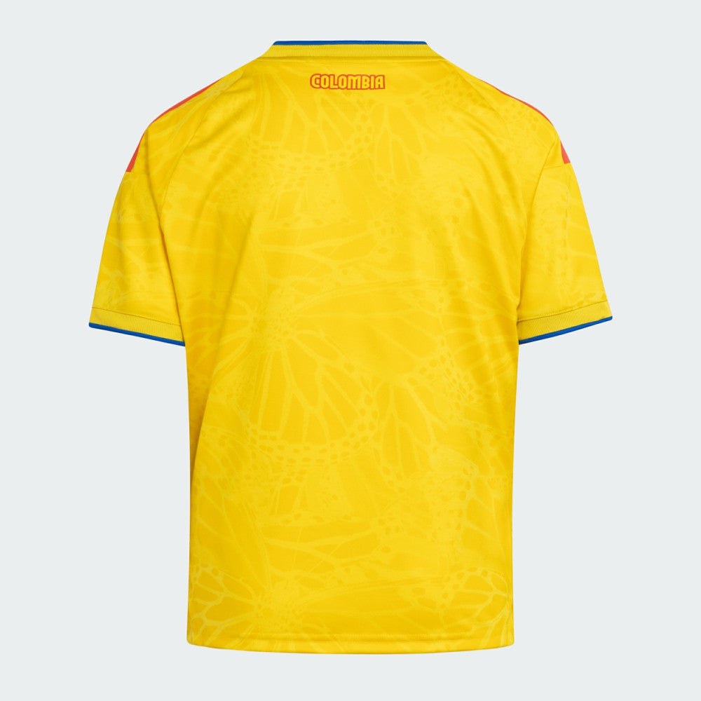 Adidas Colombia National Team Youth FIFA x World Cup 2026 Home Replica Jerseys - Yellow
