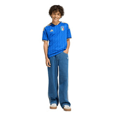Adidas Italy National Team Youth FIFA x World Cup 2026 Home Replica Jerseys - Blue
