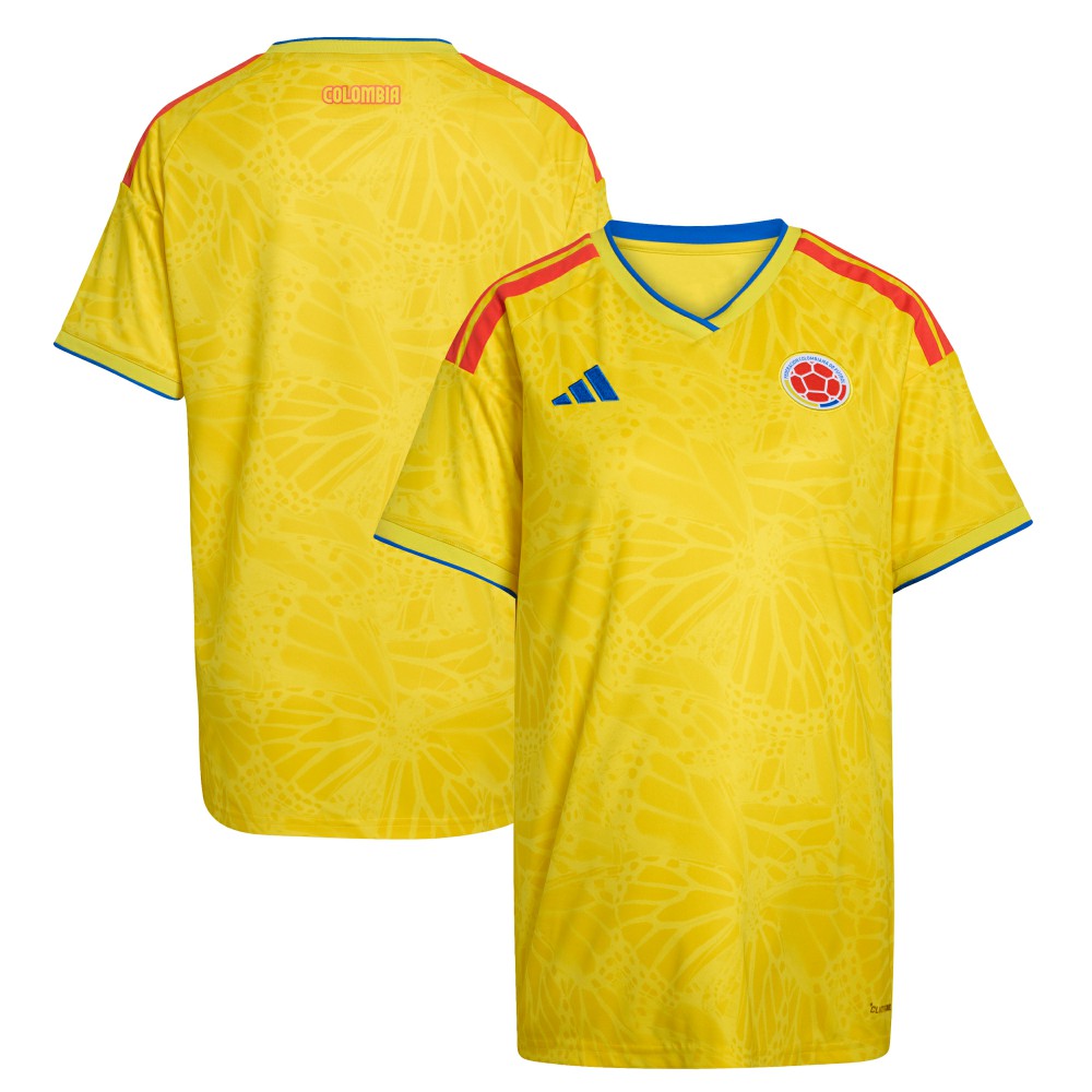 Adidas Colombia National Team Women's FIFA x World Cup 2026 Home Replica Jerseys - Yellow