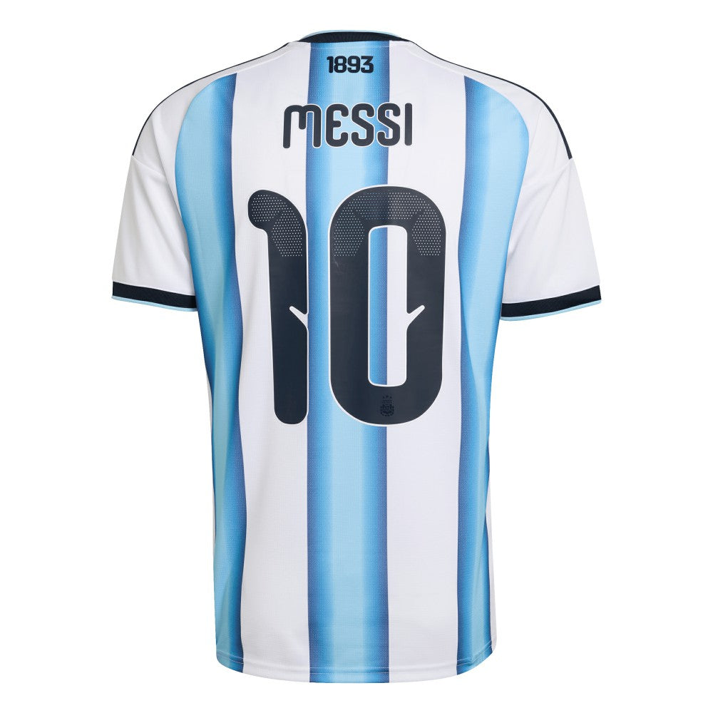 Adidas Lionel Messi Argentina National Team FIFA x World Cup 2026 Home Replica Jerseys - White