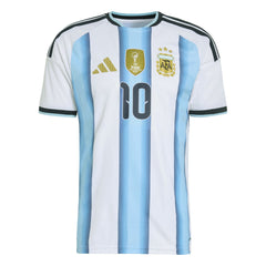 Adidas Lionel Messi Argentina National Team FIFA x World Cup 2026 Home On Field Jerseys - White