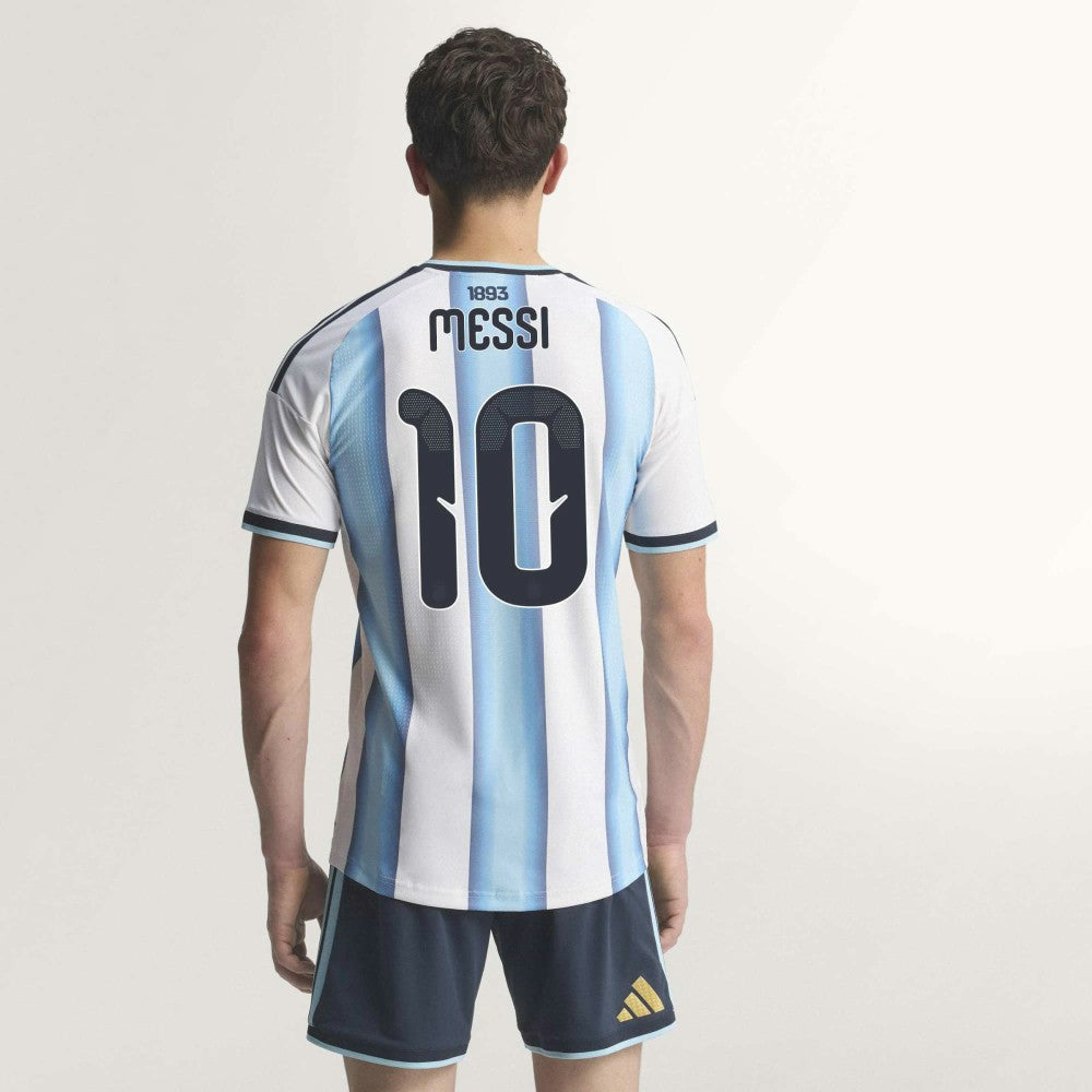 Adidas Lionel Messi Argentina National Team FIFA x World Cup 2026 Home On Field Jerseys - White